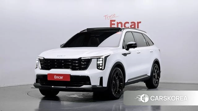 Kia The New Sorento 4th Generation 2024 Белый из Кореи