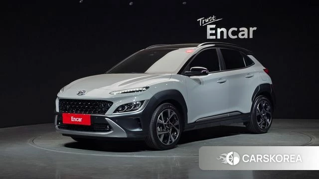 Hyundai The New Kona 2021 Серый из Кореи