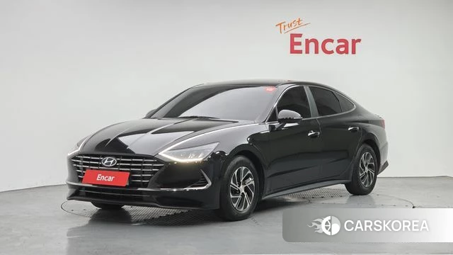 Hyundai Sonata Hybrid (DN8) 2022 Черный из Кореи