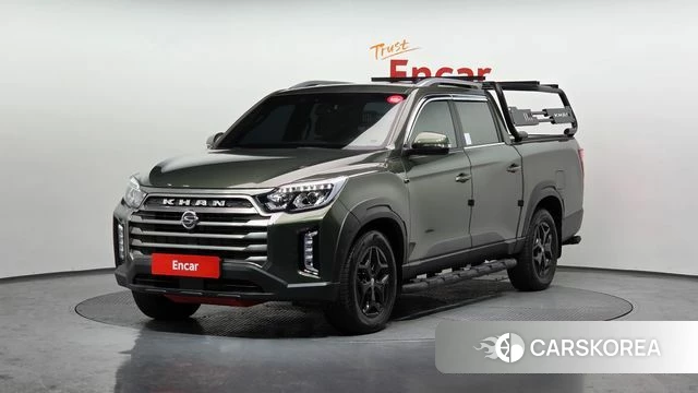 Ssangyong The New Rexton Sports Cannes 2022 Зеленый из Кореи