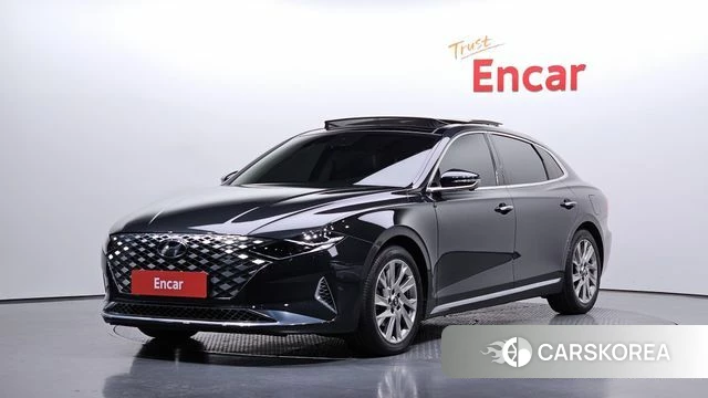 Hyundai The New Grandeur IG Hybrid 2020 Черный из Кореи