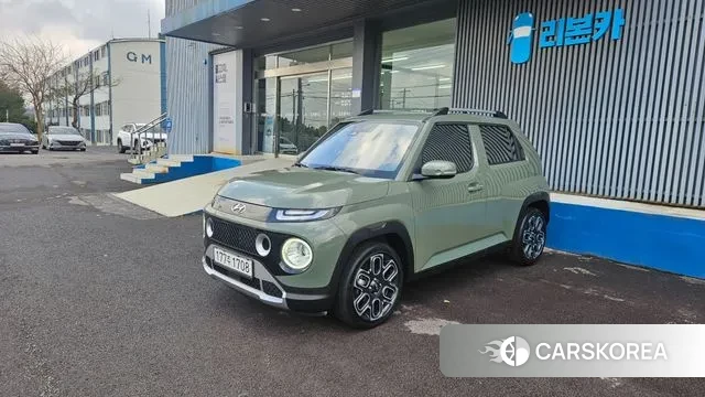 Hyundai Casper 2022 Светло-зеленый из Кореи