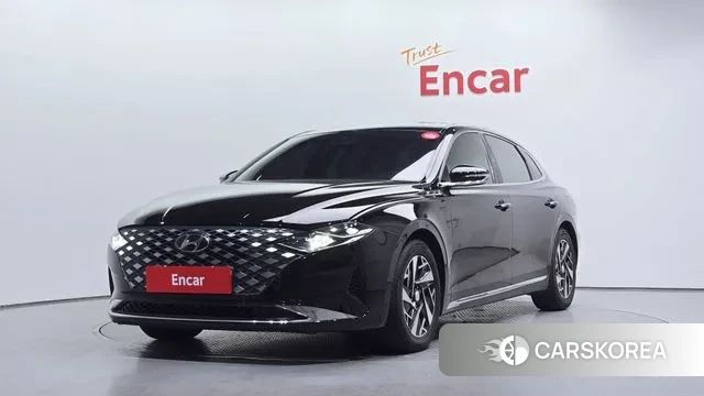 Hyundai The New Grandeur IG Hybrid 2020 Черный из Кореи