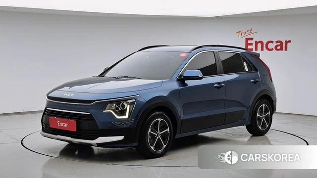 Kia Di Ol Nu Niro 2022 Синий из Кореи