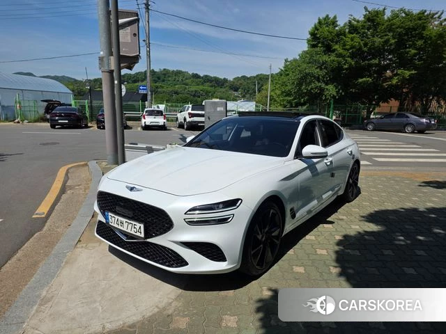 Genesis The New G70 2021 Белый из Кореи