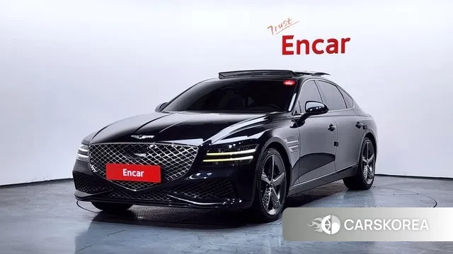 Genesis G80 (RG3) 2021 Черный из Кореи