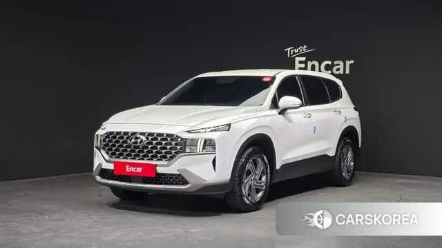 Hyundai The New Santa Fe 2023 Белый из Кореи