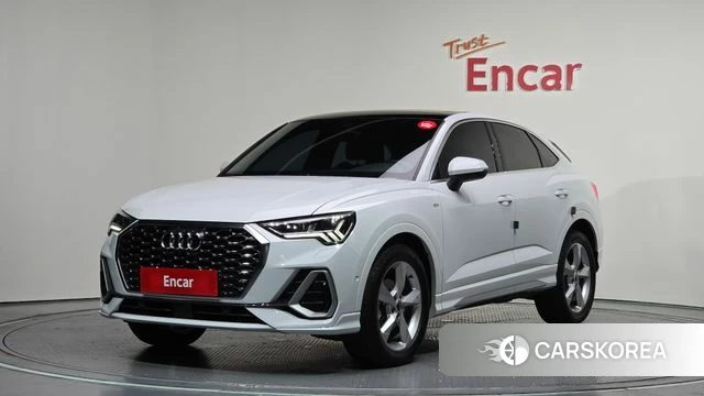 Audi Q3 (F3) 2024 Белый из Кореи