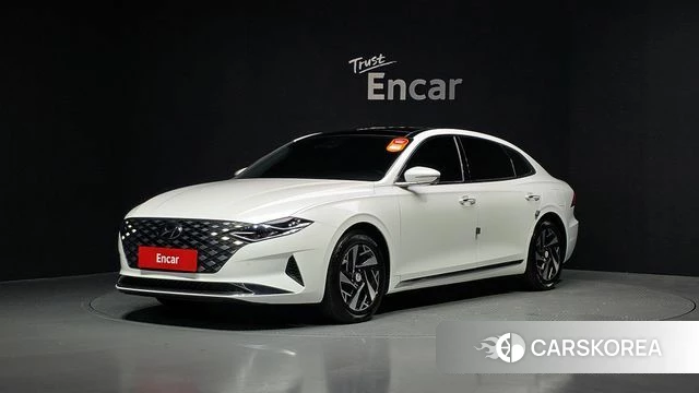 Hyundai The New Grandeur IG Hybrid 2021 Белый из Кореи