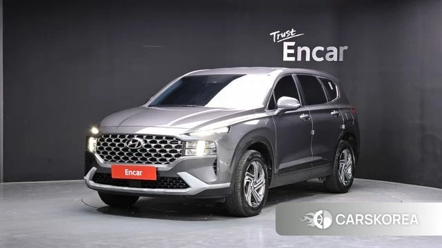 Hyundai The New Santa Fe 2022 Серый из Кореи