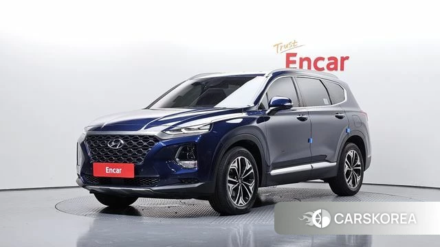 Hyundai Santa Fe TM 2018 Синий из Кореи