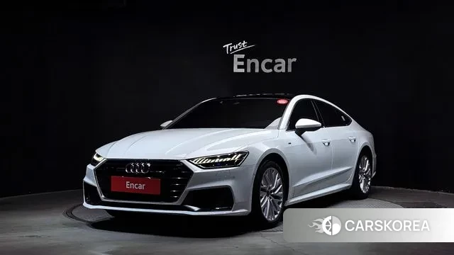 Audi A7 (4K) 2020 Белый из Кореи