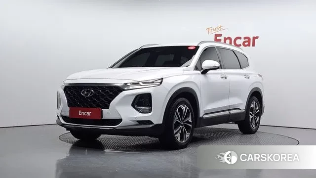 Hyundai Santa Fe TM 2018 Белый из Кореи
