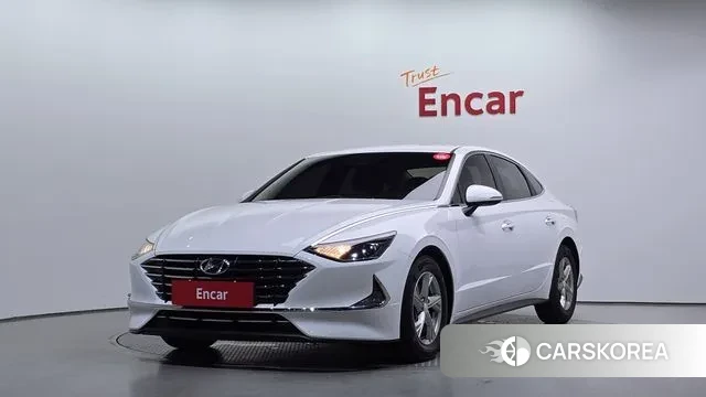 Hyundai Sonata (DN8) 2019 Белый из Кореи