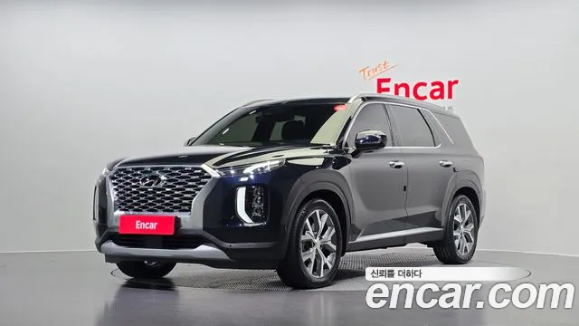 Hyundai Palisade 2021 Синий из Кореи