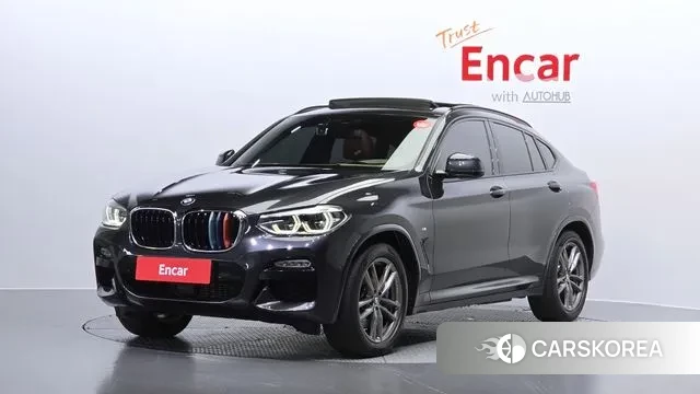 BMW X4 (G02) 2019 Серый из Кореи