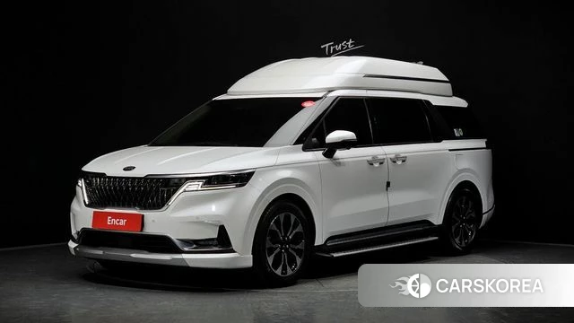 Kia Carnival 4th generation 2021 Белый из Кореи