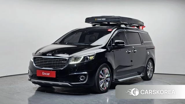 Kia All New Carnival 2018 Черный из Кореи