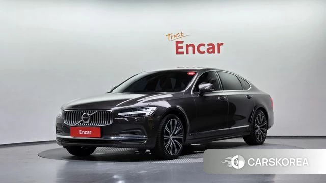 Volvo S90 2021 Серый из Кореи