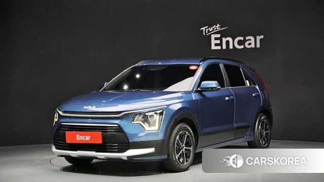 Kia Di Ol Nu Niro 2022 Синий из Кореи