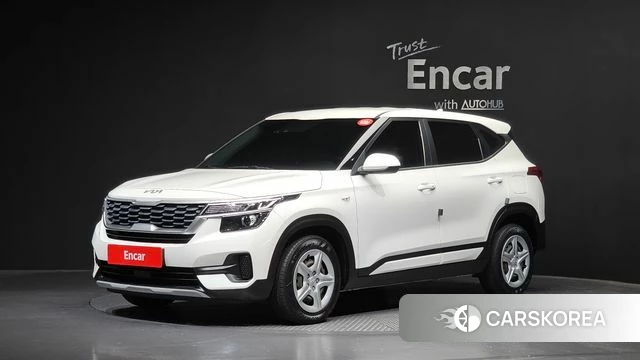 Kia Seltos 2022 Белый из Кореи