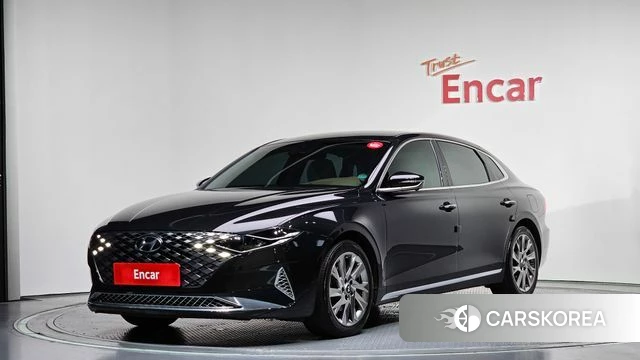 Hyundai The New Grandeur IG Hybrid 2019 Черный из Кореи
