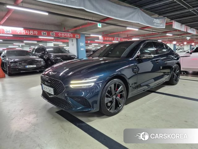 Genesis The New G70 2021 Синий из Кореи