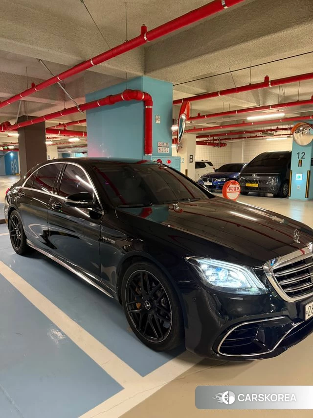 Mercedes-Benz S-Class W222 2019 Черный из Кореи