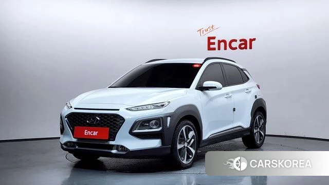 Hyundai Kona 2019 Белый из Кореи