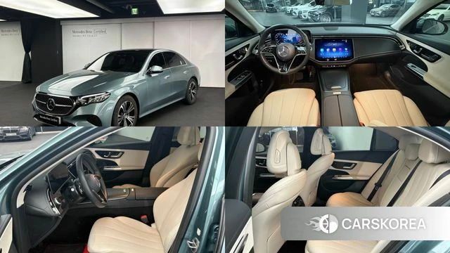 Mercedes-Benz E-Class W214 2025 Синий нефрит из Кореи