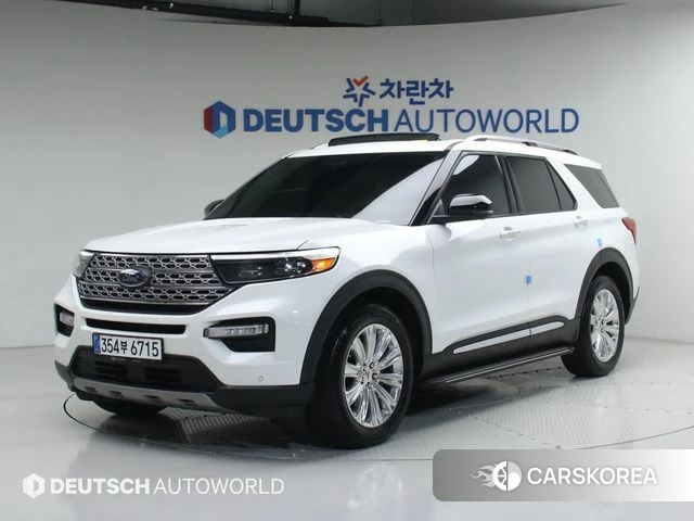 Ford Explorer 6th Generation 2020 Белый из Кореи