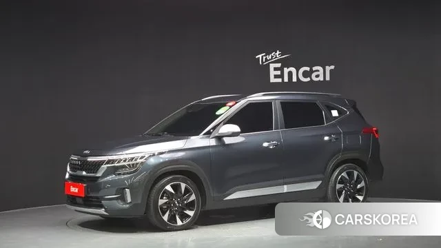 Kia Seltos 2020 Серый из Кореи