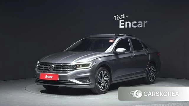 Volkswagen 7th Generation of Jetta 2021 Серый из Кореи