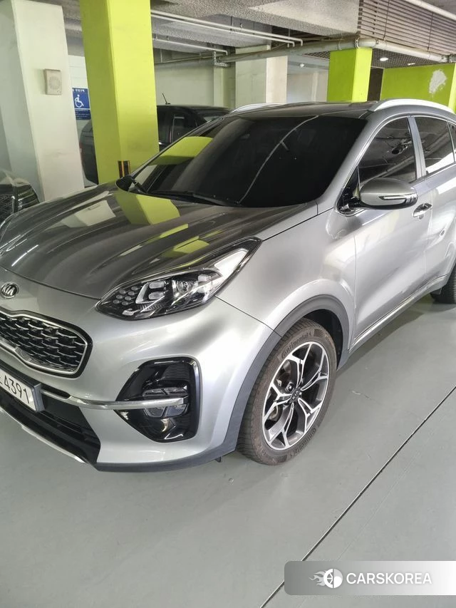 Kia Sportage The Bold 2020 Серебристо-серый из Кореи