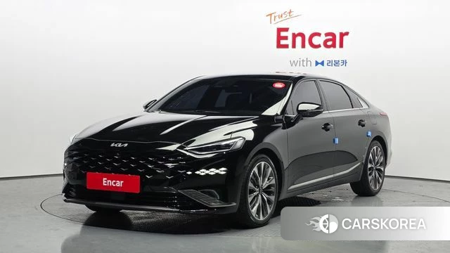 Kia K8 2022 Черный из Кореи