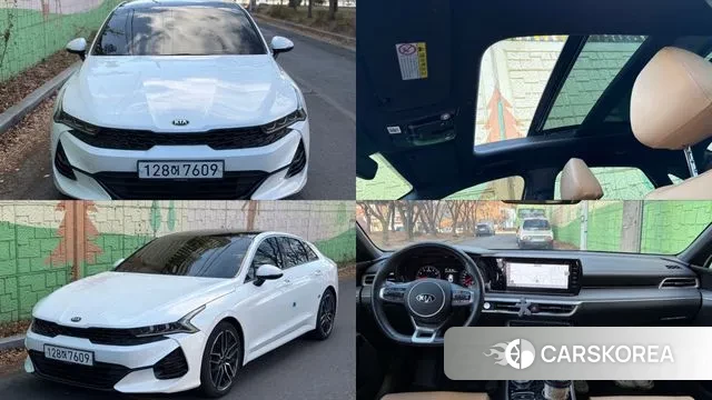 Kia K5 3rd generation 2020 Белый из Кореи