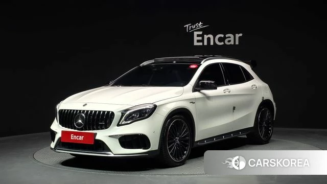 Mercedes-Benz GLA-Class X156 2018 Белый из Кореи