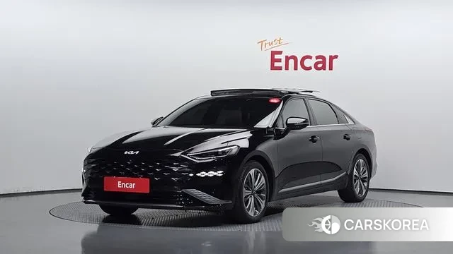 Kia K8 Hybrid 2024 Черный из Кореи