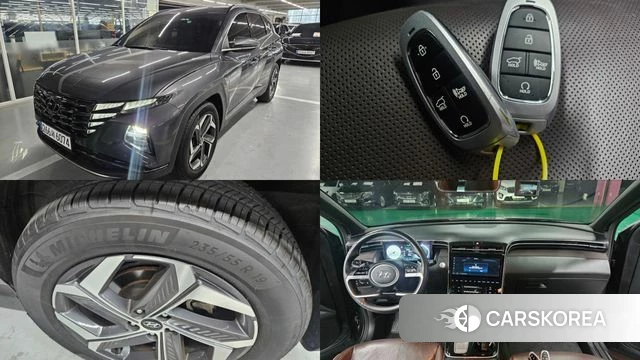 Hyundai Tucson (NX4) 2021 Серый из Кореи