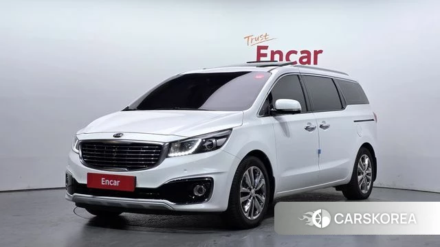 Kia All New Carnival 2018 Белый из Кореи