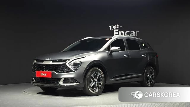 Kia Sportage 5th Generation Hybrid 2022 Серый из Кореи