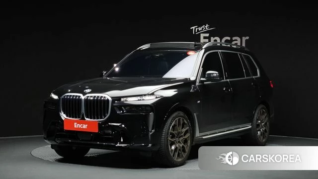 BMW X7 (G07) 2026 Черный из Кореи