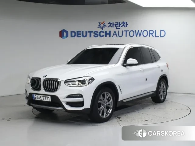 BMW X3 (G01) 2019 Белый из Кореи