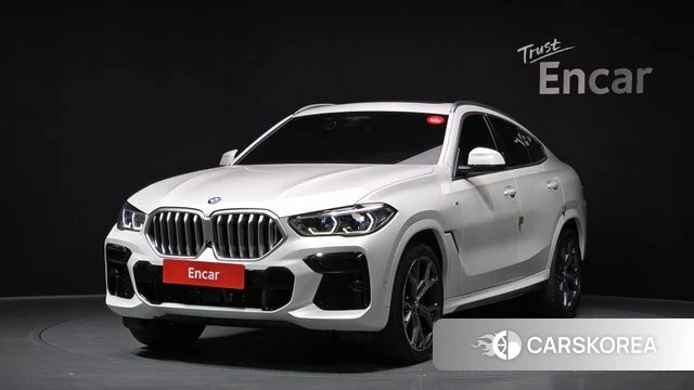 BMW X6 (G06) 2022 Белый из Кореи