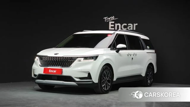 Kia Carnival 4th generation 2021 Белый из Кореи