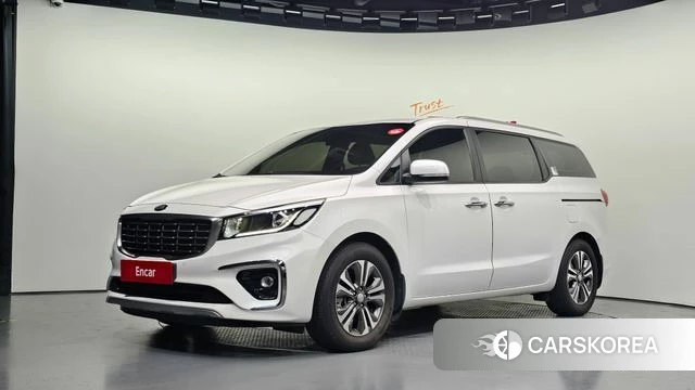 Kia The New Carnival 2019 Белый из Кореи