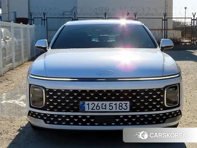 Hyundai Grandeur (GN7) 2023 Белый из Кореи