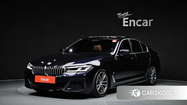 BMW 5 Series (G30) 2020 Черный из Кореи