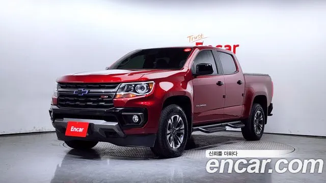 Chevrolet (GM Daewoo) Real New Colorado 2020 Красный из Кореи