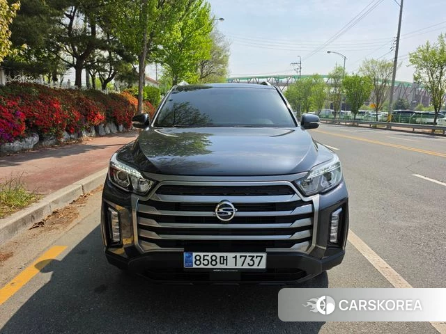 Ssangyong The New Rexton Sport 2022 Серый из Кореи